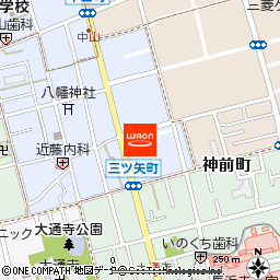 ダイヤリックス滋賀支社東売店付近の地図