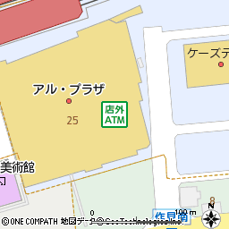 アビオシティ加賀（イーネット共同ATM設置先）付近の地図