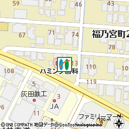 小松南支店付近の地図