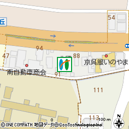 軽海支店付近の地図