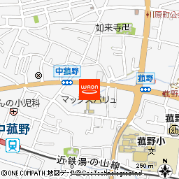 マックスバリュ菰野店付近の地図