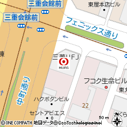 松阪支店付近の地図