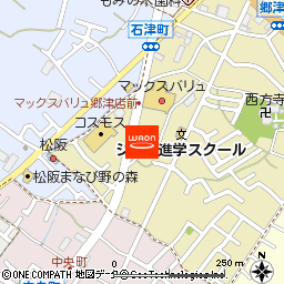 マックスバリュ郷津店付近の地図