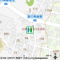 辰口支店付近の地図
