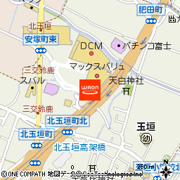 マックスバリュ鈴鹿店付近の地図