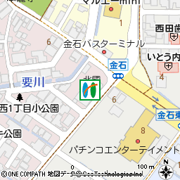 金石支店付近の地図