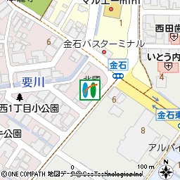 金石支店付近の地図