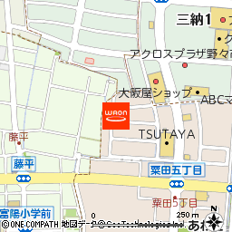 ｅｃｒｕ付近の地図