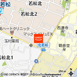 マックスバリュエクスプレス鈴鹿若松店付近の地図