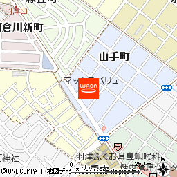 マックスバリュ阿倉川店付近の地図