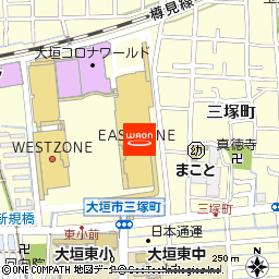マックスバリュ大垣東店付近の地図