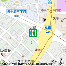犀川中央支店付近の地図