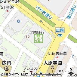 マネープラザ本店付近の地図