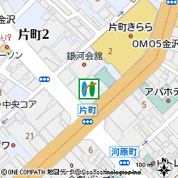 片町支店付近の地図