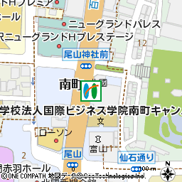 香林坊支店付近の地図
