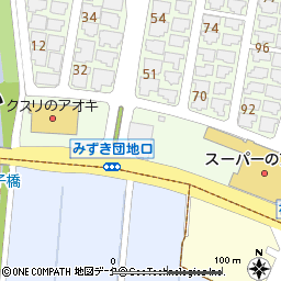 みずき支店（森本支店内）付近の地図