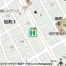 旭町支店付近の地図