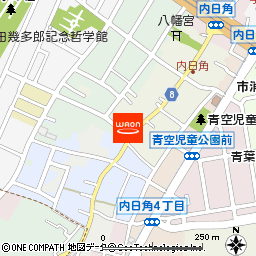 メガスポーツかほく店付近の地図