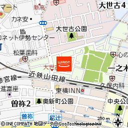 山村乳業本店付近の地図