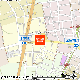 マックスバリュ津島江西店付近の地図