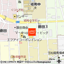 ザ・ビッグ岐南店付近の地図