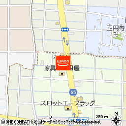 ホンダカーズ東海津島神尾店付近の地図