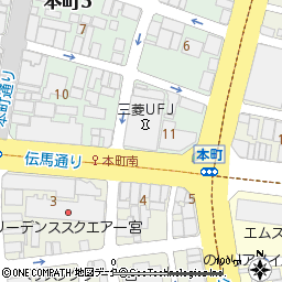 一宮支店付近の地図