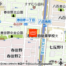 イオン南陽店付近の地図