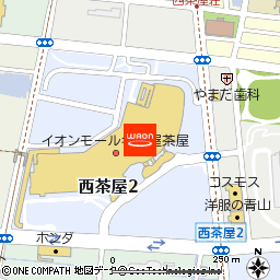 スポーツオーソリティ名古屋茶屋店付近の地図