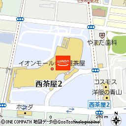 メガスポーツ名古屋茶屋店付近の地図