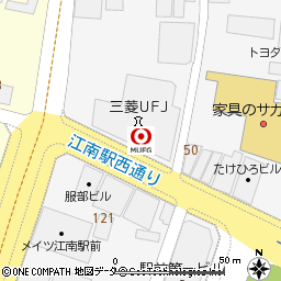 江南支店付近の地図