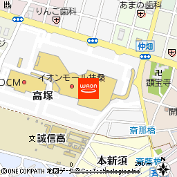 イオン扶桑店付近の地図