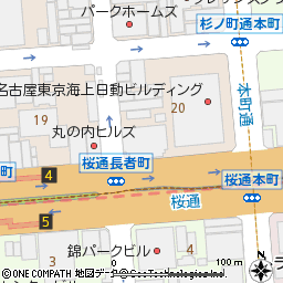 名古屋支店付近の地図