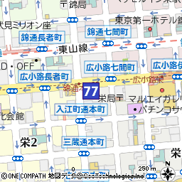 名古屋支店付近の地図