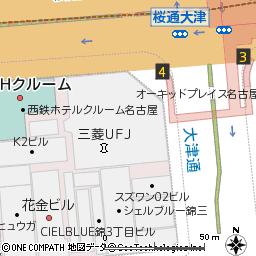 大津町支店付近の地図
