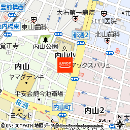 マックスバリュ今池店付近の地図