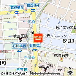 いつきクリニック石川橋外来付近の地図