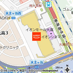 メガスポーツ大高店付近の地図