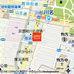 ホンダカーズ愛知　檀渓通店付近の地図