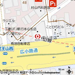 本山支店付近の地図