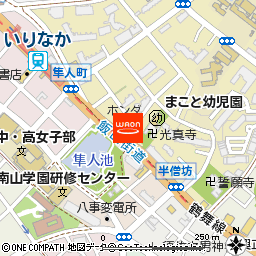 ホンダカーズ東海八事店付近の地図