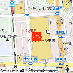 FeminineCafe東浦付近の地図