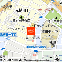 マックスバリュエクスプレス天白植田店付近の地図