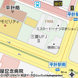 平針支店付近の地図