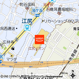 イオン高岡江尻店付近の地図