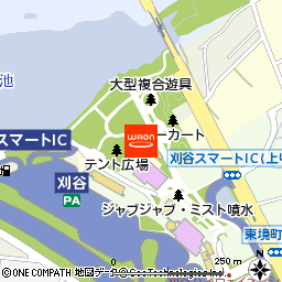 刈谷ＰＡ上り店付近の地図