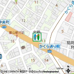 新湊支店付近の地図
