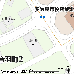 多治見支店付近の地図