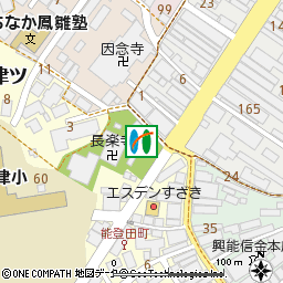 宇出津支店付近の地図