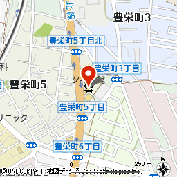 タイヤ館 フッツ豊田東付近の地図
